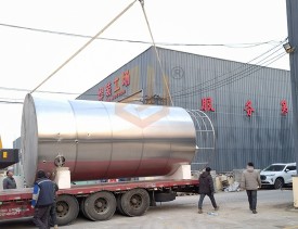 大型啤酒廠(chǎng)用5到50噸冰水罐