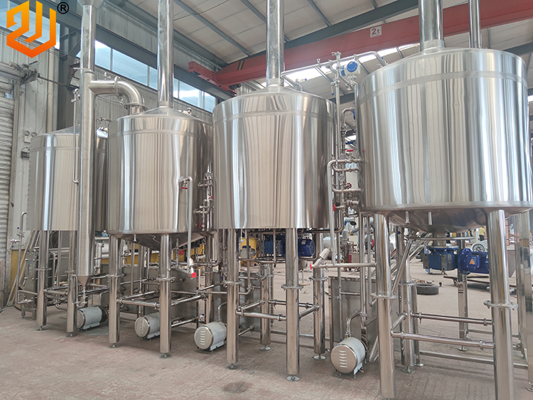 濟南中釀2000L啤酒廠(chǎng)設備的具體配置